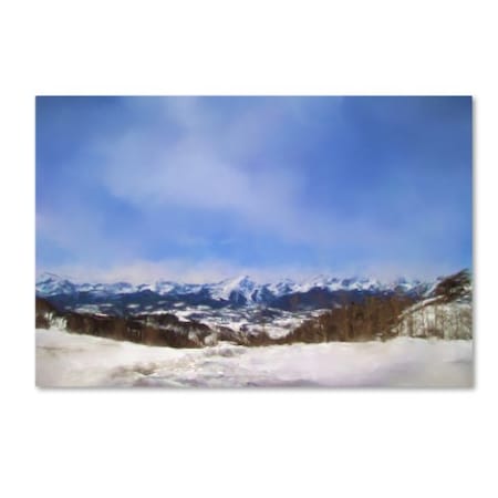 Trademark Fine Art Jai Johnson 'Overlooking The Mountains Of Colorado' Canvas Art, 12x19 ALI15064-C1219GG